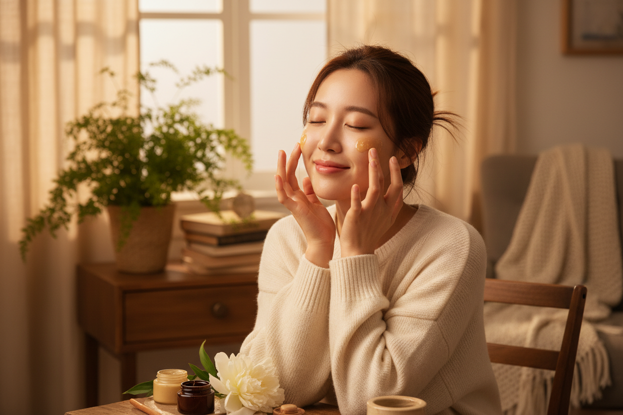 Lune Honey Glow Balm lifestyle